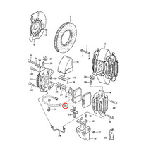 PAGID製 Porsche ポルシェ 968 ブレーキパッド 左右セット 95135193005 95135193006 95135193016 95135193901 95135193902 95135193903_画像2