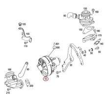 純正OEM ベンツ W203 W204 エアーポンプ/エアポンプ リレー付き M272 M273 0001405185 0580000025 0025421319 0025427219 C230C280C250C300_画像2