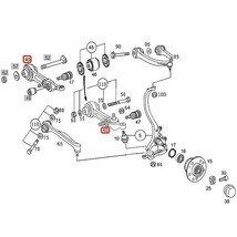 純正OEM LEMFORDER製 ベンツ W220 S55AMG フロント ロアアーム/コントロールアーム 左右セット エアサス車用 2203308907 2203309007_画像2