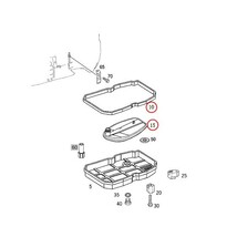 [優良品]ベンツ W639 V350 3.2 ATフィルター/オートマオイルフィルター＆ガスケット 722.6系 ミッション用 1402770095 1402710080_画像2