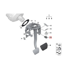 [優良品]BMW Z4/E85 E86 E89 2.2i 2.5i 3.0i 3.0si sDrive20i 23i 35i 5is Mクーペ Mロードスター ブレーキランプスイッチ 61316967601_画像2