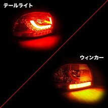 VW フォルクスワーゲン Golf VI ゴルフ6 LED H21年式～ LED テールレンズ バックフォグ付き 左右セット_画像3