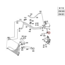 [優良品]ベンツ W211 E240 E250 E280 E300 E320 E350 E500 E550 E55AMG E63AMG クーラントレベルインジケーター 2205450024_画像3