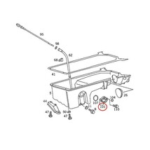 URO製 ベンツ W202 W201 エンジンオイルレベルセンサー 1245420017 C200 C220 C230 C250 C280 C200 190D 190E_画像2