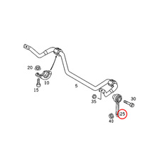 VAICO製 ベンツ W220 S430 S500 フロント スタビライザーリンク/スタビリンクロッド 右側 2203201589_画像2
