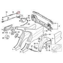 純正OEM VDO製 BMW E39 540i M5 フューエルタンクフラップモーター/フューエルカバーロックアクチュエーター 67116987625 67118352168_画像2