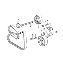 純正OEM INA製 BMW E36 320i 325i ベルトテンショナー 機械式 11281748832 11281427252_画像2