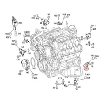 BREMI ベンツ C207 A207 W211 W212 E250 E280 E300 E320CDI E350 E550 E63AMG クランクシャフトセンサー 6429050000 6421530728 0041538728_画像3