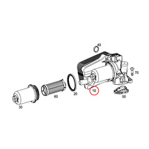 ベンツ W176 A180 A250 トランスミッションオイルクーラー/DCTフルードクーラー 724.0系 ミッション用 2465010501_画像2