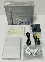 希少品 PS2 SCPH-77000 SS サテンシルバー 新品 未使用品 ソニー プレステ PlayStation 1円スタート_画像1