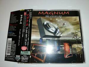 【英国産メロハー名盤】MAGNUM / BREATH OF LIFE　2002年復活作　レアな帯付日本盤　2CD　試聴サンプルあり