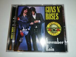 【スタジオライブ音源】GUNS N' ROSES / NOVEMBER RAIN　1987年にスタジオで収録された一発取り音源　メーカーオリジナルプレス盤　SBD