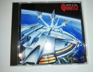 【英国産メロハー名盤】QUARTZ / AGAINST ALL ODDS　哀愁メロハーの決定版　1983年3RD　試聴サンプルあり