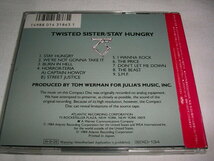 【32XD-134 】 トゥイステッド・シスター / ステイ・ハングリー TWISTED SISTER / STAY HUNGRY (シール帯) 税表記なし 3200円帯_画像2