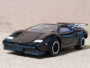 ◆中国製トミカ/コミックトミカ(1/61)◆ランボルギーニ・カウンタック・LP500S(黒/サーキットの狼)◆箱なし/ルース/小傷有★夢屋CT050★