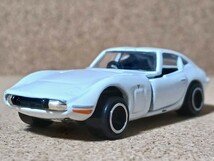 ◆中国製トミカ/コミックトミカ(1/60)◆トヨタ・2000GT(MF10/白/サーキットの狼)◆箱なし/ルース/小傷有★夢屋CT052★_画像1