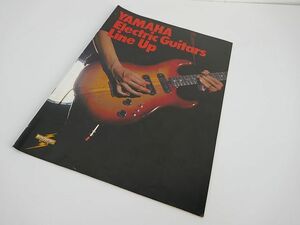 【YAMAHA】Eiectric Guitars Line Up カタログのみ　1977年物