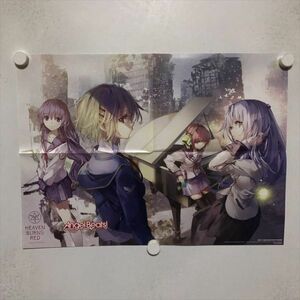 B16529 ◆ヘヴンバーンズレッド AngelBeats B3サイズ ポスター 送料180円 ★5点以上同梱で送料無料★