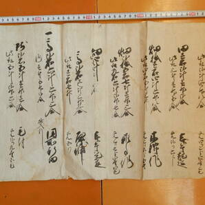 宝暦４年 1754 年 江戸時代古文書 内容不明 武家らしきサインありの画像2