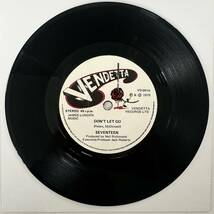 SEVENTEEN - Don't Let Go 7" スーパーレア 1980 オリジナル 70's UK POWER POP MOD CLASSIC KBD パンク天国 パンク図鑑_画像3