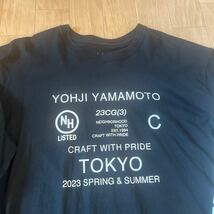 NEIGHBORHOOD YOHJI YAMAMOTO 23SS ロンT カットソー　Tシャツ ネイバーフッド　ヨウジヤマモト　L_画像2