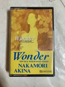 カセットテープ 中森明菜 Wonder ワンダー OTP10457