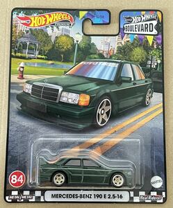 新品未開封 ホットウィール メルセデス・ベンツ 190E 2.5-16 MERCEDES-BENZ　ブールバード HOT WHEELS ②