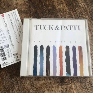 CD タック＆パティ　TEARS OF JOY Tuck and Patti タック・アンド・パティ　日本語ライナーノーツ付き