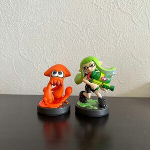 スプラトゥーン amiibo アミーボ スプラトゥーンamiibo イカ ガール ライムグリーン