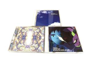  Evangelion CD 3 pieces set / DEATH / REFRAIN / NEON FGENESIS