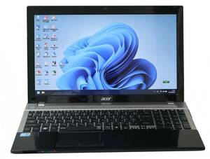 ハイスペック！★acer V3-571 core i5 メモリ－8GB 新品SSD240GB Windows11 15.6インチ カメラ office2021★バッテリー新品 管5137