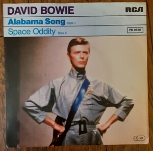 【2月12日から500円出品】DAVID BOWIE ALABAMA SONG / SPACE ODDITY PB9510 デビッド・ボウイー LC0316 デヴィッドボウイ