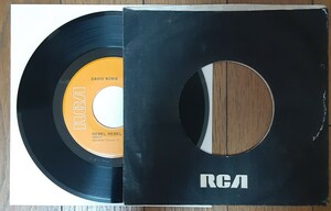 【RARE US MIX REBEL REBEL】DAVID BOWIE RBEL REBEL LPB05009 デヴィッドボウイ レベル・レベル