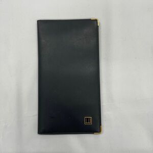 [Z083] ダンヒル 札入れ 長財布 カードケース メンズ 黒 レザー