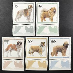 ドイツ 1996年発行 イヌ 切手 未使用 NH