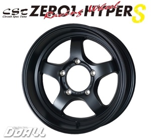 16インチ 5H139.7 6.0J+0 5穴 1本 ゼロワンハイパー S ホイール ZERO1 HYPER S DOALL フラットブラック