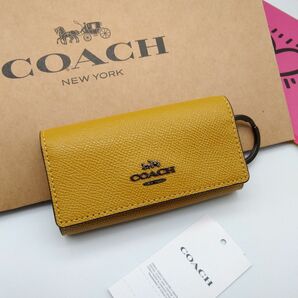 新作　新品　COACH　キーケース　キーリング　レディース