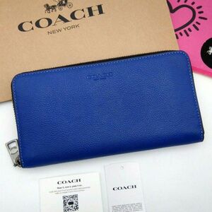 新作　新品　COACH　長財布　メンズ