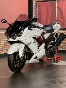 カワサキ　ZX-14R ◆ 9010km ◆ 令和02 中古車体！動画有！茨城県! ( ZXT40E ハヤブサ ZZR1400 )