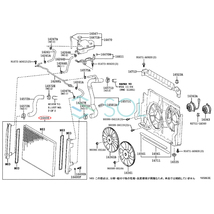 ラジエーター ラジエター トヨタ アルファード ハイブリッド AGH30W AGH35W AYH30W 16400-28711 出荷締切18時_画像6