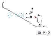 BMW MINI R55 R56 R57 R58 R59 リア スタビリンク スタビライザーリンク 左右共通 33506772789 出荷締切18時_画像4