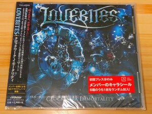 【新品 未開封 初回プレス】LOVEBITES◆クロックワーク・イモータリティ/CLOCKWORK IMMORTALITY◆2018年/2nd◆ジャパメタ