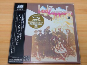 【国内盤 紙ジャケット SHM-CD 帯付】レッド・ツェッペリン/Led Zeppelin◆レッド・ツェッペリン Ⅱ/Led Zeppelin II◆'69年作品/2nd