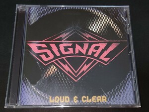 【即決 輸入盤 廃盤 日本未発 超名作】SIGNAL◆LOUD＆CLEAR◆'89年作品/唯一作◆'08リマスター再発盤◆マーク・フリー(Vo)