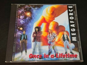 【輸入盤 廃盤】MEGAFORCE◆Once in a Lifetime◆'95年作品/2nd◆スイス産メロディアスHR