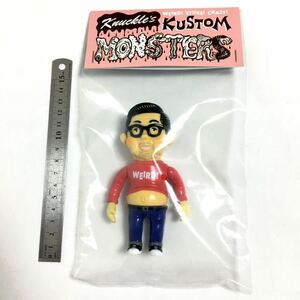 HEAD LOCK STUDIO ヘッドロックスタジオ ソフビ NAGOYA monsters KNUCKLE HEADLOCKSTUDIO Mini G.CUE ヘッドロックスタジオ kustom Knuckle