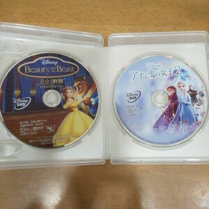 美女と野獣DVD＋アナと雪の女王2DVD