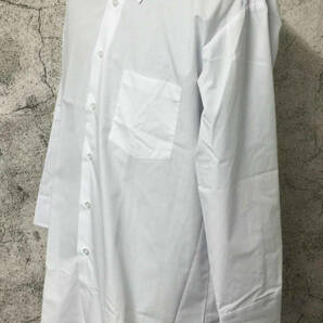 #80_0062 送料無料 【中古品】 [montrio] Yシャツ 長袖 メンズ 42-78 ホワイトの画像3