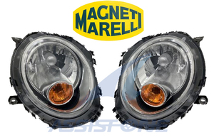 MARELLI製 純正OEM BMW MINI R55 R56 R57 R58 R59 後期 ハロゲン ヘッドライト ヘッドランプ 左右セット 日本仕様 マレリー製