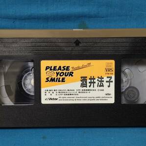 酒井法子 PLEASE YOUR SMILE VHS 中古品の画像6